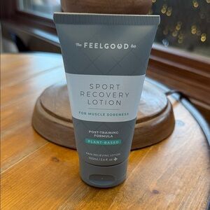 The Feelgood lab sport recovery lotion